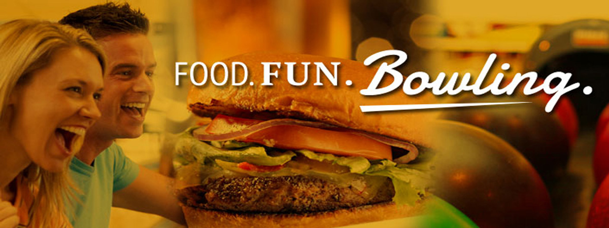 food and bowling