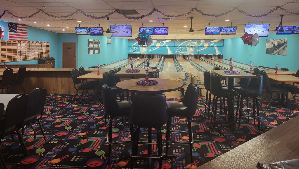 bowling lanes